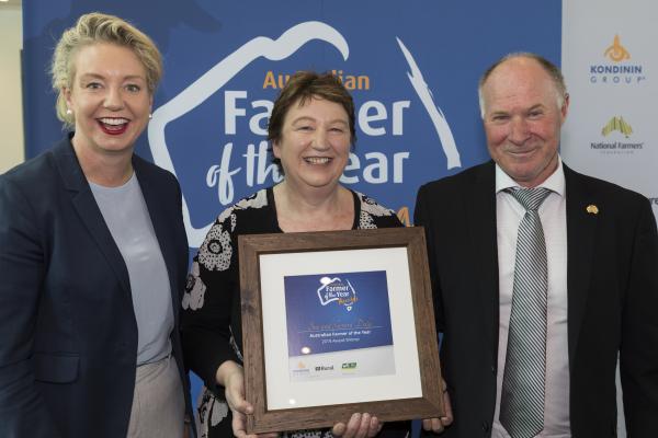 Bridget, Sue and Gerard winners of afoty 2019