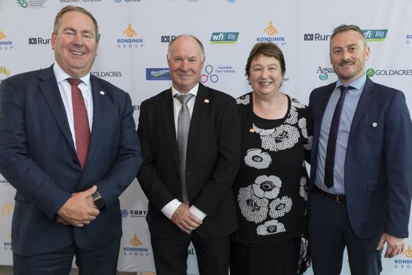 Andrew, Gerard, Sue and Josh at Afoty Awards